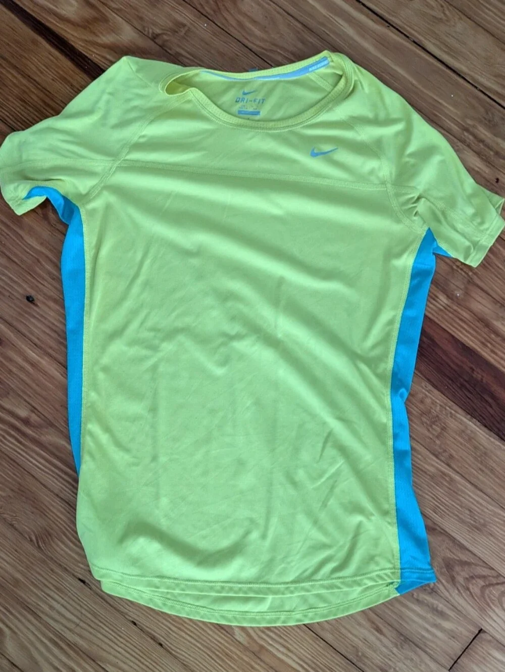 Yellow Nike DriFit T-shirt